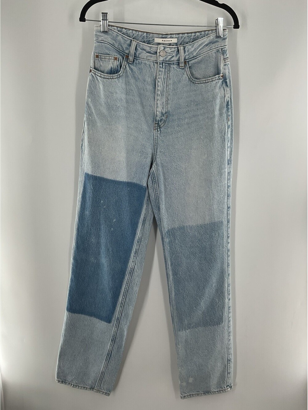 Pacsun Women’s Size 28 High Waist Mom Jeans multicolor Distressed 009